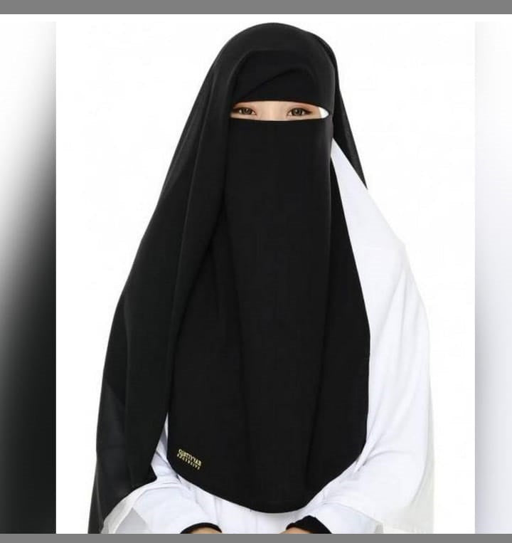 3-Layer Hijab (Triple Layer Niqab)