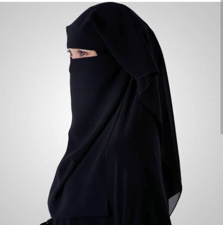 3-Layer Hijab (Triple Layer Niqab)