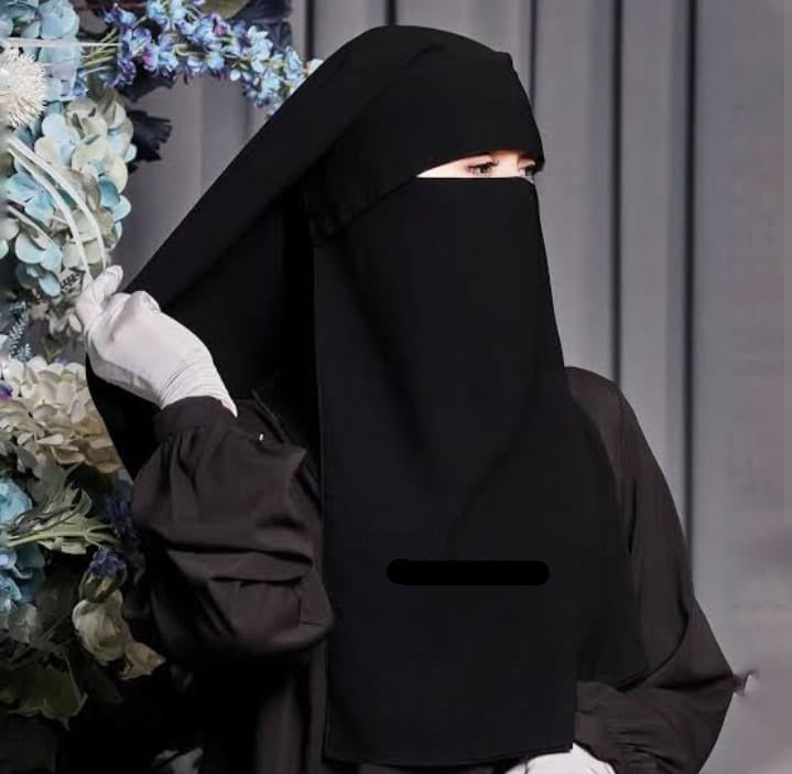 3-Layer Hijab (Triple Layer Niqab)