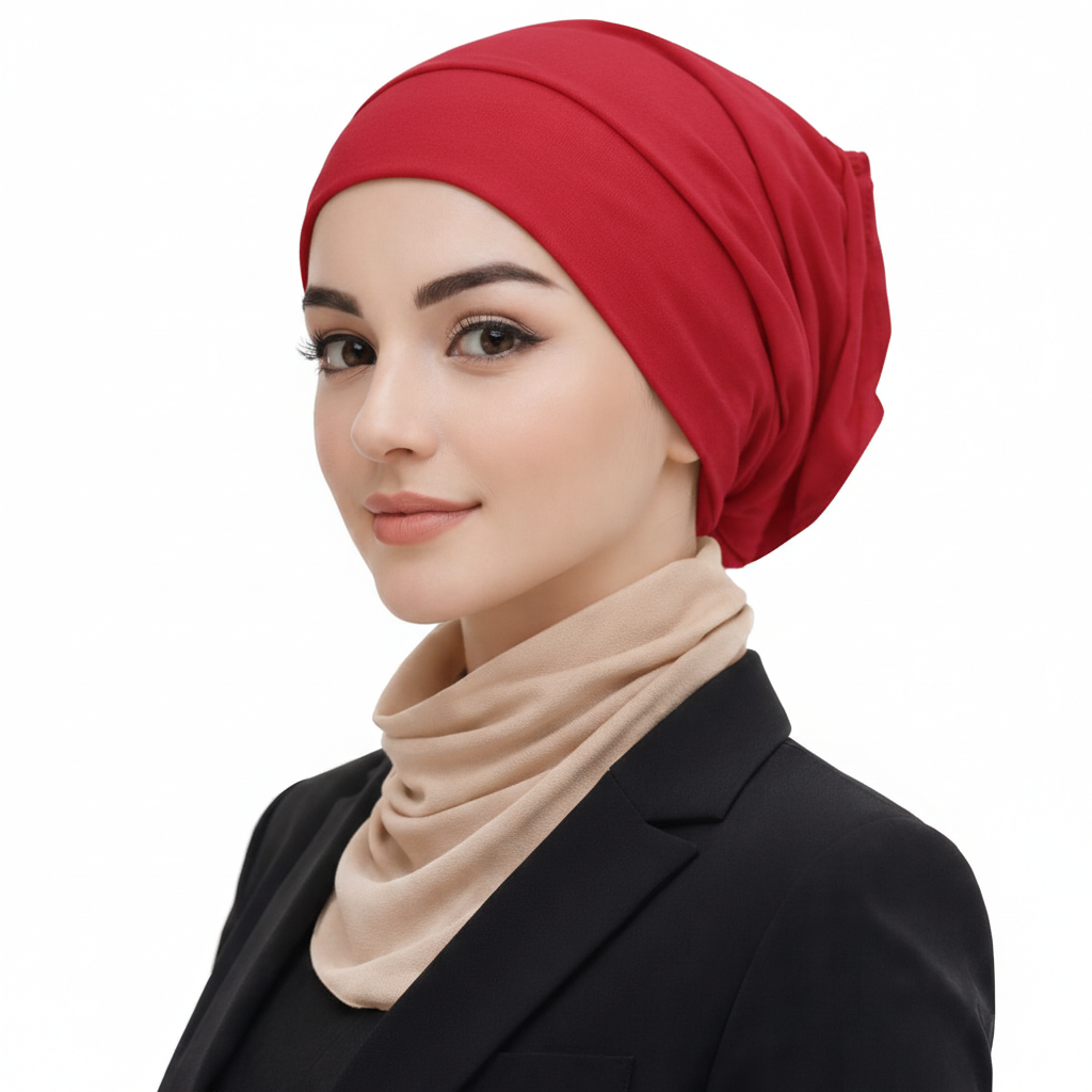 Plain Tube Inner Hijab Caps for Girls & Women, Soft, Comfortable & Breathable