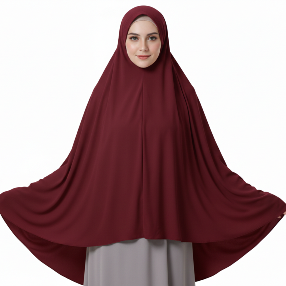 Muslim Women Namaz Prayer Scarf (Pack of 3) | Soft Cotton Jersey Hijab | Full Coverage