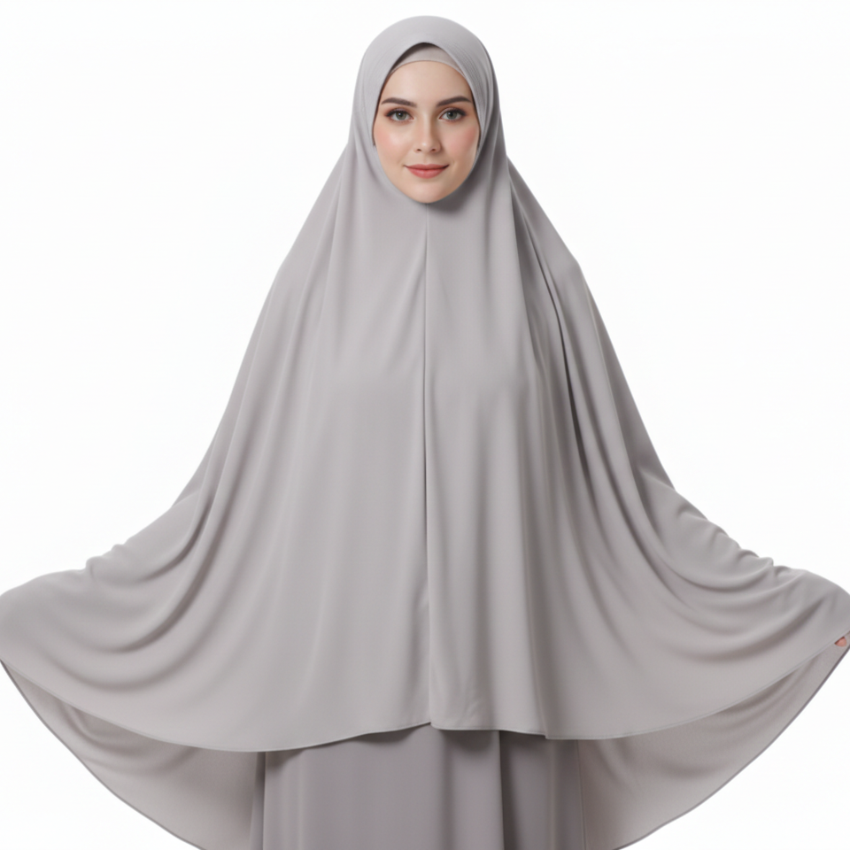 Muslim Women Namaz Prayer Scarf (Pack of 3) | Soft Cotton Jersey Hijab | Full Coverage