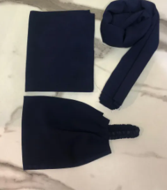 Chiffon 3in1 Set | Hijab + Dori Niqab + Cap – Luxury Top Quality for Girls & Women