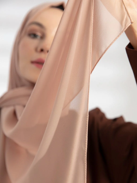Chiffon Hijab Scarf for Girls, Soft & Breathable Everyday Luxury for Modest Queens 👑