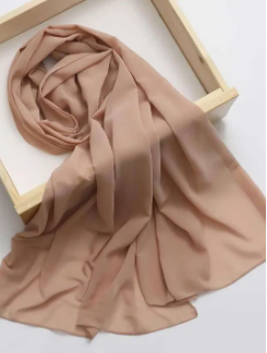 Chiffon Hijab Scarf for Girls, Soft & Breathable Everyday Luxury for Modest Queens 👑