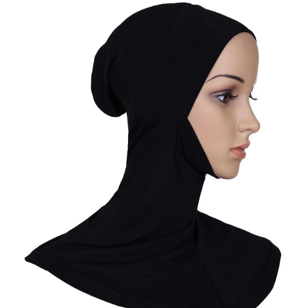 Super Ninja Breathable Cotton Hijab Cap — Adjustable, Soft & Seamless Comfort