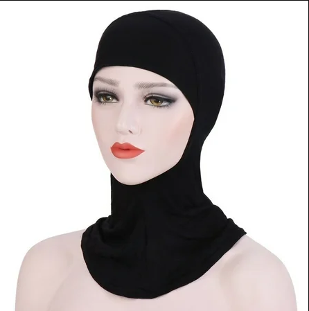 Super Ninja Breathable Cotton Hijab Cap — Adjustable, Soft & Seamless Comfort