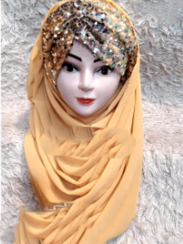 ✨ Shining Star Fancy Ready to Wear Hijab ✨ Luxury • Elegance • Effortless Glamour 💫