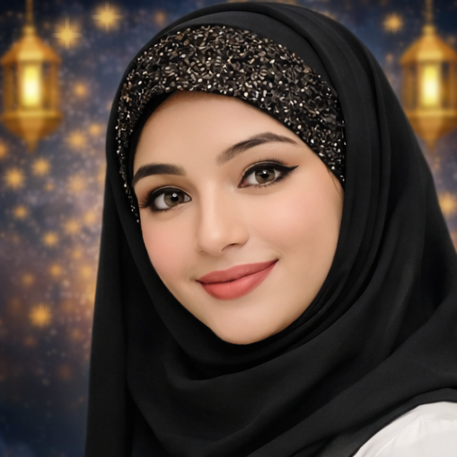 Instant Chiffon Hijab with Attached Under Cap – Party & Event Ready Modest Wear