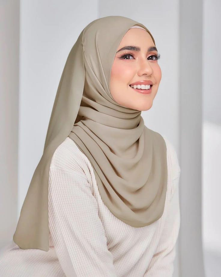 Chiffon Hijab Scarf for Girls, Soft & Breathable Everyday Luxury for Modest Queens 👑