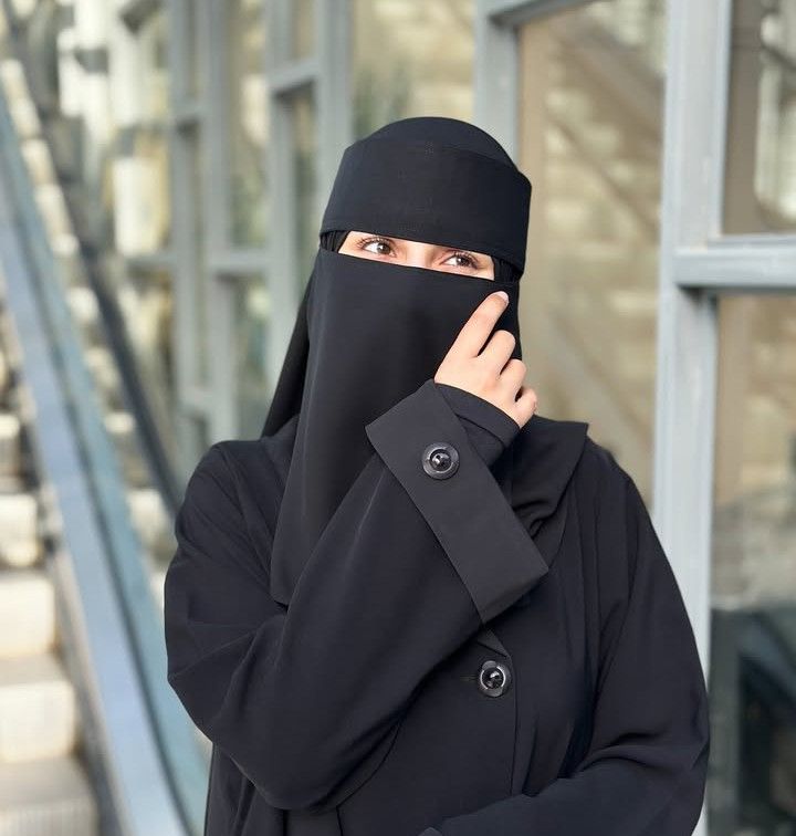 Sudai Niqab, Premium Chiffon, Ready-to-Wear, Lightweight & Comfortable Design