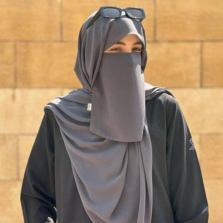 Chiffon 3in1 Set | Hijab + Dori Niqab + Cap – Luxury Top Quality for Girls & Women