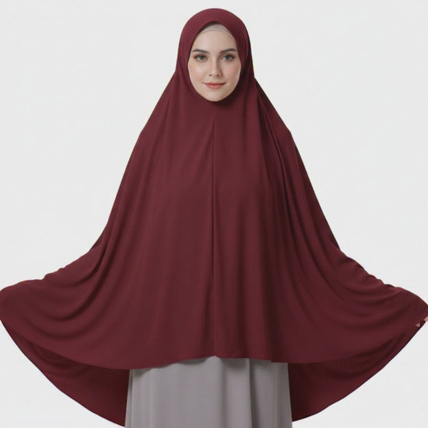 Namaz Prayer Scarf for Women (Pack of 5) - Cotton Jersey Hijab